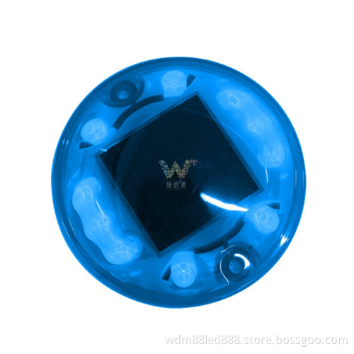 solar power garden signal LED Plastic road stud